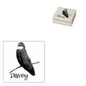 Bibliotheek van kinderen Vogelboomzwaluw Rubberstempel (Gestempeld)