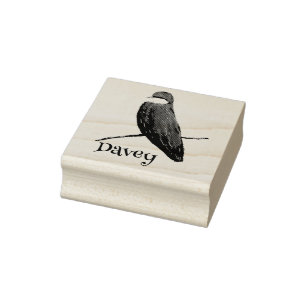 Bibliotheek van kinderen Vogelboomzwaluw Rubberstempel