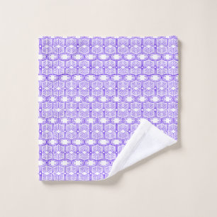 Bibliotheekboekpatroon bad handdoek