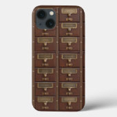  bibliotheekcatalogusbakens Case-Mate iPhone case (Achterkant)