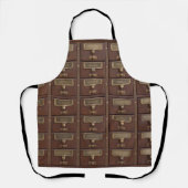  bibliotheekcatalogusbakens schort (Voorkant)