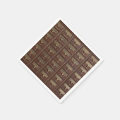  bibliotheekcatalogusbakens servet (Hoek)