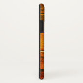 bibliotheekcataloguskast met bruin hout Case-Mate iPhone case (Achterkant/rechts)