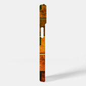  bibliotheekcataloguskast met bruin hout Case-Mate iPhone case (Achterkant / Rechts)