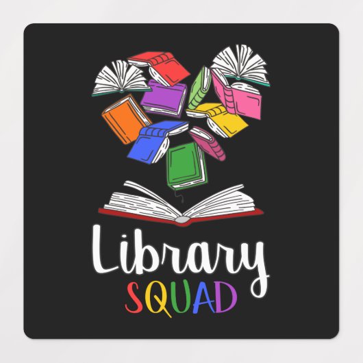 Bibliotheekforum I Labels (Design 1)