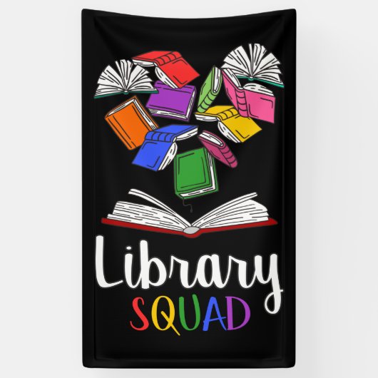 Bibliotheekforum I Spandoek (Verticaal)