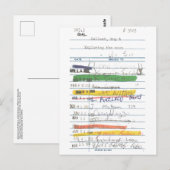 Bibliotheekkaart 3503 briefkaart (Voorkant / Achterkant)