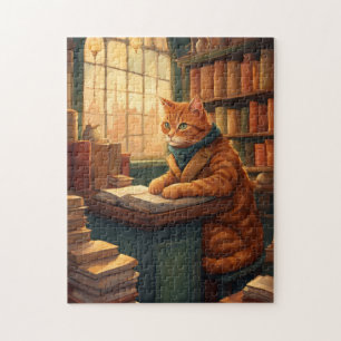 bibliotheekkat #14 puzzel