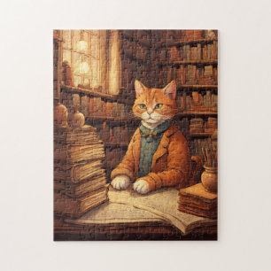 bibliotheekkat #2 puzzel