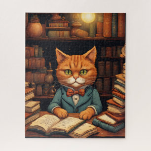 bibliotheekkat #5 puzzel