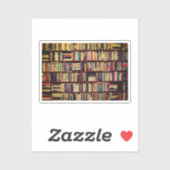 Bibliotheekplanken Sticker (Vel)