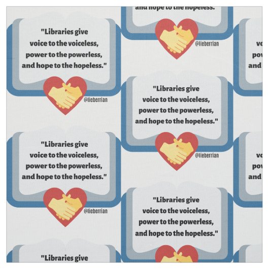 BIBLIOTHEEKQUOTE FABRIC STOF (Swatch)