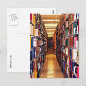 Bibliotheekstatistieken Briefkaart (Voorkant / Achterkant)