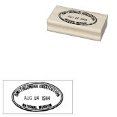 Bibliotheekstempel Smithsonian Institution 1944 Rubberstempel (Gestempeld)