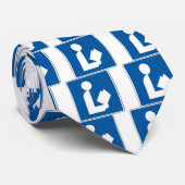 Bibliotheekstraat Stropdas (Opgerold)