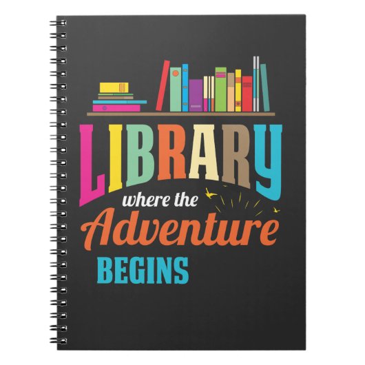 Bibliotheekventilator - Boekliefhebbers - Libraris Notitieboek (Voorkant)