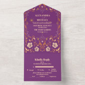 bibliotheekweddenschap all in one uitnodiging (Binnen)