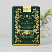 bibliotheekweddenschap folie uitnodiging (Staand Voorkant)