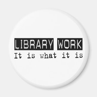 Bibliotheekwerk is het magneet