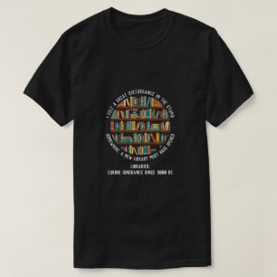 Bibliotheken genezen onwetendheid (2) - een Mister T-shirt