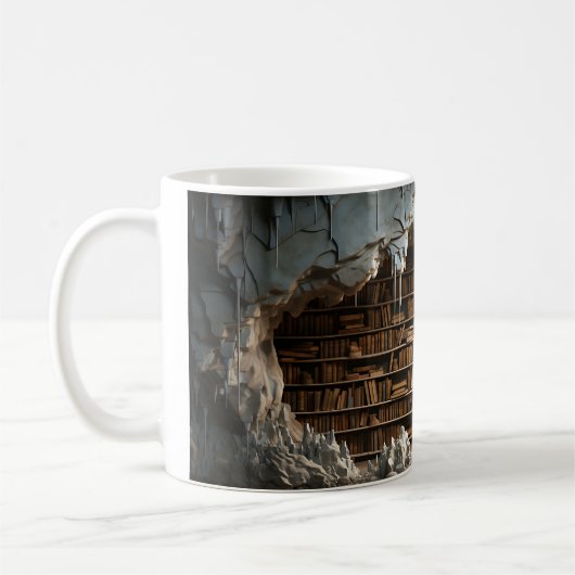Bibliothèque 3D Cave Mug (Gauche)