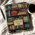 Bibliothèque Bibliothèque Planificateur annuel per<br><div class="desc">Faites l'expérience d'un mélange parfait de fonctionnalité et de sophistication artistique grâce à notre planificateur à reliure spirale de 8, 5 x 11 pouces, conçu avec soin pour vous aider à gérer votre vie avec une touche de charme littéraire. Ce planificateur offre une combinaison harmonieuse d'éléments pratiques et d'allure visuelle,...</div>