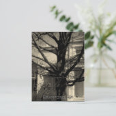 Bibliothèque, Branford, carte postale Ct (Debout devant)