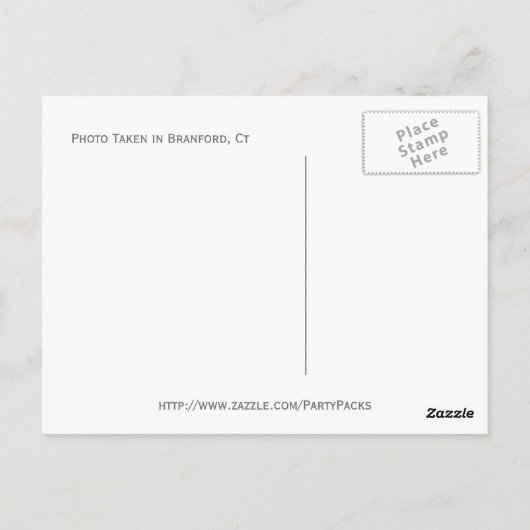 Bibliothèque, Branford, carte postale Ct (Dos)