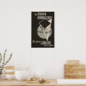 Bibliothèque de connaissances supérieures Affiche  (Cuisine)
