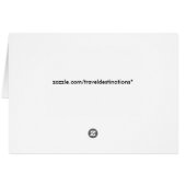 Bibliothèque du Congrès en Mosaic Motif Card (Dos Horizontal)