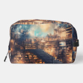 Bibliothèque Imprimer Sac Dopp (Verso)