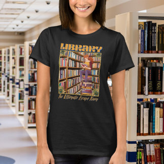 Bibliothèque Le T-Shirt De La Salle D'Échappement 