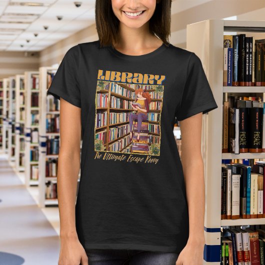 Bibliothèque Le T-Shirt De La Salle D'Échappement 