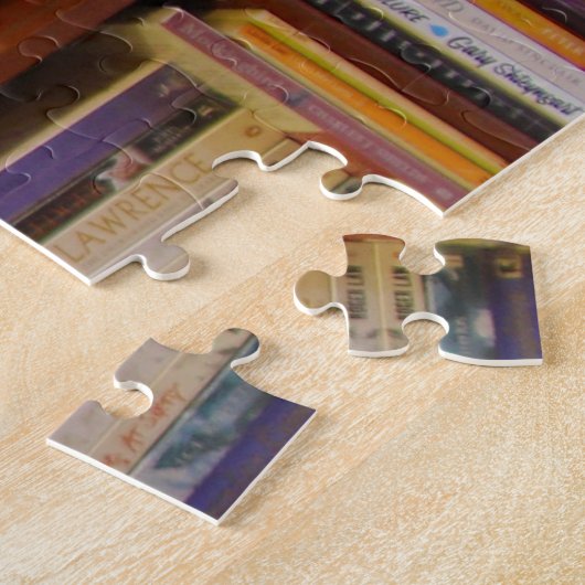 bibliothèque livre puzzle (Côté)