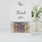 Bibliothèque Merci Livre Lecteur Aide Volontaire (Debout devant)