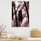 Bibliothèque Nassau Pastel Pink Poster Imprimer (Cuisine)