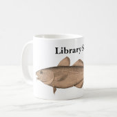 Bibliothèque Sciencer avec la tasse de morue (Devant gauche)
