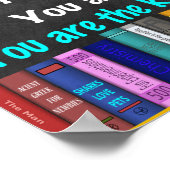 Bibliothèque scolaire Salle de classe Affiche impr (Coin)