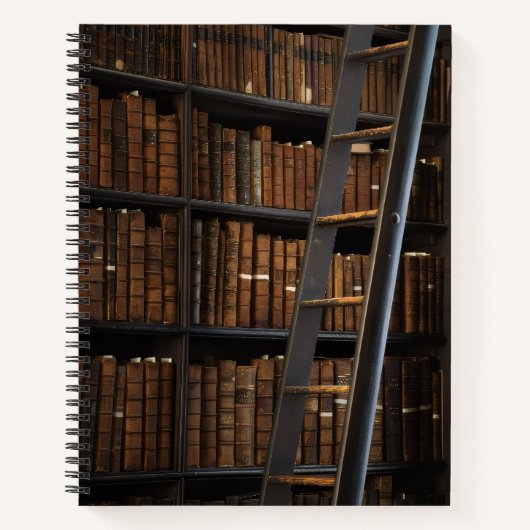 Bibliothèque Vintage | Journal de lecture pour ama (Devant)