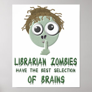 Bibliothèque Zombies - Poster