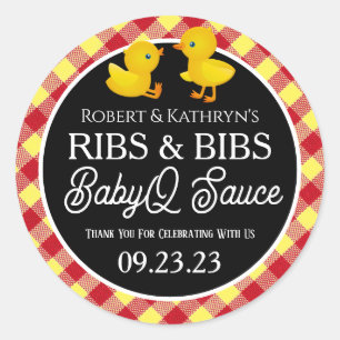 Bibs & Ribs BabyQ - Eigen label