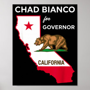 Bicanco 2026 Chad Bianco Voor Gouverneur Van Calif Poster