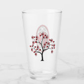 Bicchiere Milan calcio Glas (Voorkant)