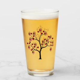 Bicchiere Milan calcio Glas