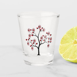 Bicchiere Milan calcio Shot Glas