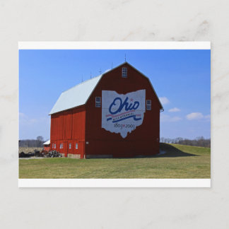 Bicentennial Barn Red Briefkaart
