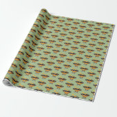 Bicep Bagel Cadeaupapier (Uitgerold)