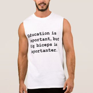 Biceps zijn belangrijk t-shirt