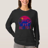 Biceratops Bisexual Ceratops Dinosaur LGBT Pride M T-shirt (Voorkant)