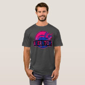 Biceratops Dinosaur LGBT Pride T-shirt (Voorkant volledig)